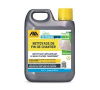 FILA Surface Care Solutions, DETERDEK PRO ECO ADVANCED FORMULA, Détergent Désincrustant Acide, Multifonctionnel, Efficace Contre les Taches de Rouille, Sans Phosphates, 1L
