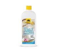 FILA Surface Care Solutions, LAVA E INcera, triple action pour sols en marbre et pierre naturelle, détergent brillant en marbre, cire à action protectrice, haut rendement, sans rinçage, 1L