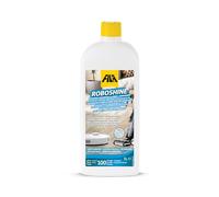 FILA Surface Care Solutions, ROBOSHINE, Nettoyant Sol pour Robot Aspirateur Laveur et Aspirateur Nettoyeur, Jusqu'à 100 Lavages, Nettoyage Sol Non Moussant, Produit Sol pour Toutes les Surfaces, 1L