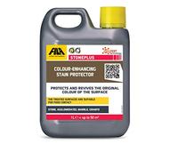 FILA Surface Care Solutions STONEPLUS Enduit de pierre d'imprégnation extérieur pour pierre naturelle : travertin, granit, etc. Finition mate 1 l