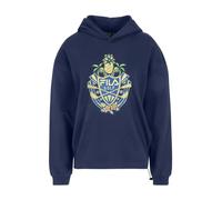 FILA Sweat-shirt bleu marine / jaune / blanc, Taille XS