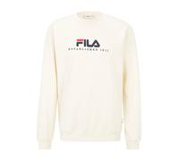 Fila - SweaT-shirt beige manches longues Logo brodé - Homme - Sweatshirts et sweats à capuche - Beige - Taille: S