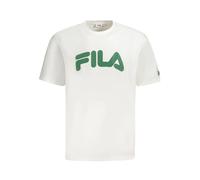 Fila - T-Shirt en coton - Homme - Tops - Blanc - Taille: XL