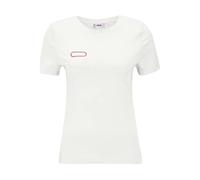 FILA boucliers T-Shirt, Blanc éclatant, XL Femme