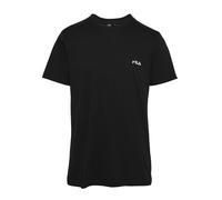 FILA Tee Shirt Homme 100% Coton, T-Shirt Homme Regular Fit, Manches Courtes, Taille M - Noir