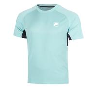 Fila Thilo T-shirt Hommes - menthe, bleu foncé