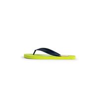 FILA Tongs Troy pour homme, bleu cid, citron vert, bleu marine, 46 EU, Acid Lime FILA Navy, 46 EU