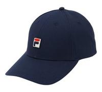 FILA Unisex Biella 6 Panel Logo Cap Black Iris Taille: OS | Bonnets Outlet | Unisex | Le Noir