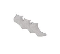 FILA F9100, Chaussettes Mixte Adulte Pack de 3 paires, Grise, 39/42