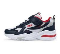 FILA Madun Velcro Baskets pour Enfant Bleu Marine/Blanc Taille 33 EU, Fila Bleu Marine/Blanc, 33 EU