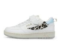 FILA Unisex Rega Nf Velcro White-blue Glow Taille: 34 | Chaussures Outlet | kids | Blanche