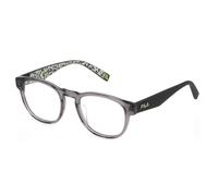 Fila Unisex VFI211 06A7 Montures optiques Acétate Gris Ronde