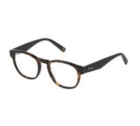 Fila Unisex VFI211 0C10 Montures optiques Acétate Havane Ronde
