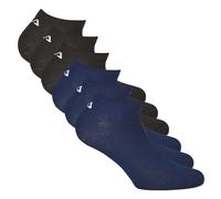 Fila Unisexe Baskets Chaussettes, 6er Paquet - Invisible, Court Logo (2x 3 Pa