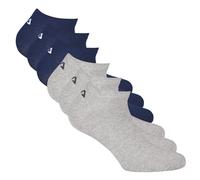 Fila Unisexe Baskets Chaussettes, 6er Paquet - Invisible, Court Logo (2x 3 Pa
