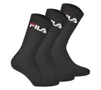 Fila Unisexe Chaussettes 3 Paire - de Tennis,Ras Du Cou Chaussettes Éponge Sport