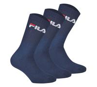Fila Unisexe Chaussettes 3 Paire - de Tennis,Ras Du Cou Chaussettes Éponge Sport