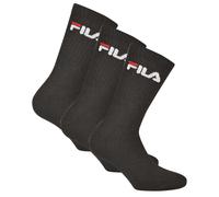 Fila Unisexe Chaussettes 3 Paire - de Tennis,Ras Du Cou Chaussettes Éponge Sport