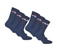 Fila Unisexe Chaussettes 6 Paire - de Tennis,Ras Du Cou Chaussettes Éponge Sport