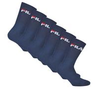 Fila Unisexe Chaussettes, 6er Paquet - Crew Éponge, Tennis, Sport (2x 3 Paire)