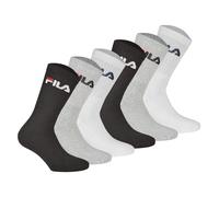 Fila Unisexe Chaussettes, 6er Paquet - Crew Éponge, Tennis, Sport (2x 3 Paire)