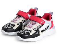 FILA Ventosa A Velcro Kids Basket, Noir azalée, 28 EU
