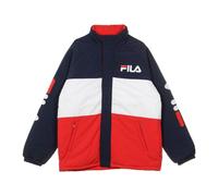 Fila - Veste Rembourrée Homme Noir/Rouge/Blanc - Homme - Vestes - Multicolore - Taille: S