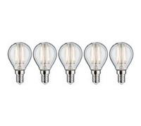 Filament 230 V Sphérique LED E14 5x470lm 5x4,8W 2700K gradable Clair Clair