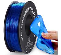 Filament 3D - GEEETECH - TPU 1,75 mm 1 kg - Flexible - Bleu clair - Compatible FDM