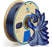 Filament 3D YOUSU 1,75 mm PLA Glow in the Dark Materiale di stampa 3D compatible con stampanti 3D FDM Precisione +/- 0,03 mm Standard 1 rotolo 1 kg (2,2 libbre) - Série Colorshift Nero