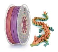 Filament arc-en-ciel pour imprimante 3D, stylo pour dessin, matériaux d'impression, document spécial, 1kg, 1.75mm--Rainbow PLA