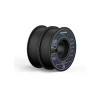 Filament d’impression 3D AnkerMake PLA+, Filament AnkerMake officiel, Pack de 2, 2 kg, durable et résistant, lisse, taux d’adhésion élevé, conçu pour l’impression à grande vitesse (noir)
