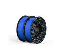 Filament d’impression 3D AnkerMake PL Filament AnkerMake officiel, Pack de 2, 2 kg, durable et résistant, lisse, taux d’adhésion élevé, conçu pour l’impression à grande vitesse (bleu)