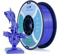Filament de imprimante 3D ZIRO PLA Soie Series 1.75mm 1KG (2.2lbs),précision dimensionnelle +/- 0,03 mm,Bleu