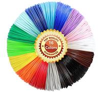 Filament De Stylo D’impression 3D PLA, 16 Couleurs, 5 M Chacun, 80M Total - LELYFIT Filament PLA 3D 1,75 mm, Compatible Avec La Plupart Des 3D Equipements D’impression (16 Couleurs)