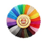 Filament De Stylo D’impression 3D PLA, 24 Couleurs, 5M Chacun, 120M Total - LELYFIT Filament PLA 3D 1,75 mm, Compatible Avec La Plupart Des 3D Equipements D’impression (24 Couleurs)