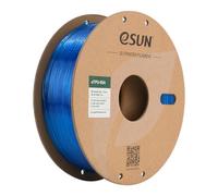 Filament d'impression 3D eSUN TPU-95A 1.75mm, Flexible, 1KG (2.2 LBS), Bleu Transparent