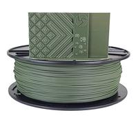 Filament d'impression 3D Fuel standard PLA - Fabriqué aux États-Unis avec précision dimensionnelle +/- 0,02 mm - Bobine de 1,75 mm (1,0 kg) en vert olive