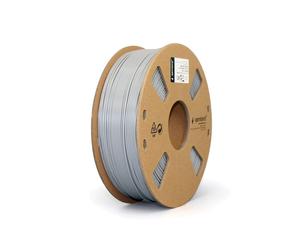 Filament d'impression 3D Gembird ABS Gris 1.75mm, bobine 1.4kg (160x160x100mm), compatible toutes imprimantes 3D, référence 3DP-ABS1.75-01-GR