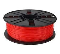 Filament d'impression 3D Gembird PLA 1,75 mm Fluorescent Red - 1g Noir G