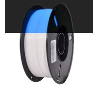 Filament D'Impression 3D Phosphorescent à DéGradé De 1,75 Mm, Filament Pla Arc-En-Ciel, Lisse, RéSistant, SéChé Sous Vide,Compatible Avec La Plupart Des Imprimantes 3D Glow-in-the-darkblue