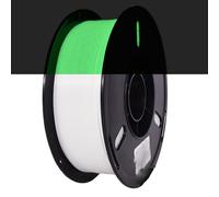 Filament D'Impression 3D Phosphorescent à DéGradé De 1,75 Mm, Filament Pla Arc-En-Ciel, Lisse, RéSistant, SéChé Sous Vide,Compatible Avec La Plupart Des Imprimantes 3D Glow-in-the-darkgreen