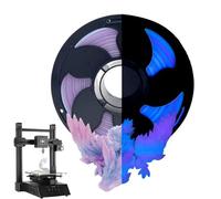 Filament d'impression lumineux - Filament dégradé brillant dans le noir sur bobines | Filament d'impression 3D Glow, accessoire standard pour imprimante Ender 3, pour les bricoleurs