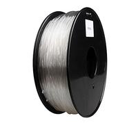 Filament d'imprimante 3D 1.75mm, matériau acrylique PMMA, lentille optique de verre pure et transparent transparent et transparent-Transparent