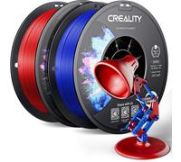 Filament d'imprimante 3D CR PETG officiel 1,75 mm, lot de 2 kg (4,4 lb), haute précision, robustesse, inodore, meilleur débit, résistant à l'humi