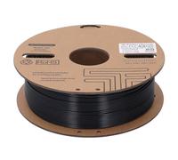 Filament en plastique PLA noir 1,75 mm, filament d'imprimante 3D 1 kg, impression haute vitesse avec une précision de ± 0,03 mm, matériau PLA de qualité supérieure pour Ender 3,
