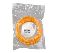 Filament Imprimante 3d,Filament pla 10 mètres PLA impression de Filament Matières plastiques for 3D imprimante Extrudeuse Pen Accessoires (Color : Orange)