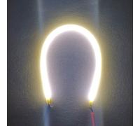 Filament LED flexible pour ampoule rétro Edison,pièces de lampe à filament COB,lampe décorative bricolage,130mm,300mm,3V - Type White 6500K-130mm DC3V 10pcs