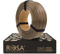 Filament PET-G rose standard haute vitesse 1,75 mm pour imprimante 3D | Matériaux d'impression légèrement brillant PETG pour imprimante 3D | Matériau d'impression 3D | Recharge or perle 1 kg