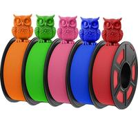 Filament PETG, 1,75 mm de diamètre, 1,1 kg par bobine, haute fluidité, HSPETG Mix-7 5rouleaux